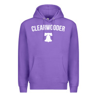Purple clearwooder Premium Hoodie - artisFamous
