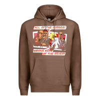 Chestnut wrong side of the river Premium Hoodie - artisFamous