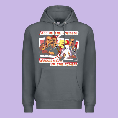 Wrong Side Of The River Premium Hoodie Designed By Artisfamous
