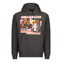 Smoke wrong side of the river Premium Hoodie - artisFamous