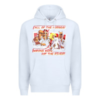 White wrong side of the river Premium Hoodie - artisFamous