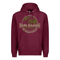 Burgundy parks & rex Premium Hoodie - artisFamous