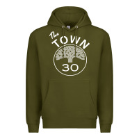 Army Green golden state the town Premium Hoodie - artisFamous