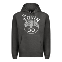 Charcoal Heather golden state the town Premium Hoodie - artisFamous