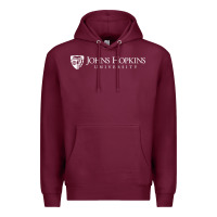 Burgundy johns hopkins Premium Hoodie - artisFamous