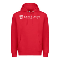 Red johns hopkins Premium Hoodie - artisFamous