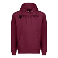 Burgundy johns hopkins Premium Hoodie - artisFamous