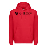 Red johns hopkins Premium Hoodie - artisFamous