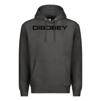 Charcoal Heather disobey   t shirt Premium Hoodie - artisFamous