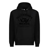 Black ollivanders wands Premium Hoodie - artisFamous