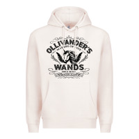 Pale Pink ollivanders wands Premium Hoodie - artisFamous