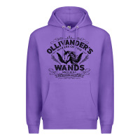 Purple ollivanders wands Premium Hoodie - artisFamous