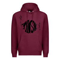 Burgundy p hish Premium Hoodie - artisFamous