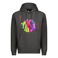 Charcoal Heather p hish Premium Hoodie - artisFamous
