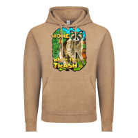 Vintage Coffee raccoon home is where the trash is Vintage Hoodie - BarkalooDesign