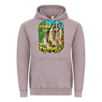 Vintage Zinc raccoon home is where the trash is Vintage Hoodie - BarkalooDesign