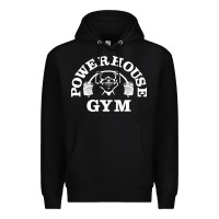 Black power house gym fitness Premium Hoodie - artisFamous