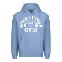 Colony Blue power house gym fitness Premium Hoodie - artisFamous