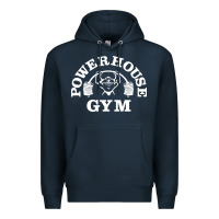 Navy power house gym fitness Premium Hoodie - artisFamous