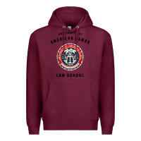 Burgundy samoa law school Premium Hoodie - artisFamous