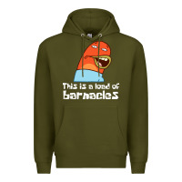 Army Green this is a load of barnacles Premium Hoodie - artisFamous