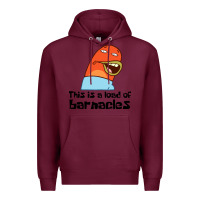 Burgundy this is a load of barnacles Premium Hoodie - artisFamous