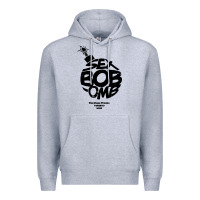 Heather Grey bob omb Premium Hoodie - artisFamous