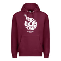 Burgundy bob omb Premium Hoodie - artisFamous