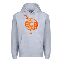 Heather Grey bob omb Premium Hoodie - artisFamous