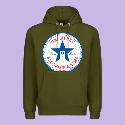 Time Lords Chucks Premium Hoodie Designed By Artisfamous