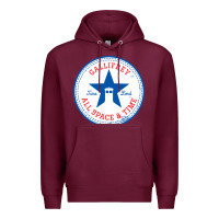 Burgundy time lords chucks Premium Hoodie - artisFamous
