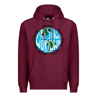 Burgundy step brothers Premium Hoodie - artisFamous