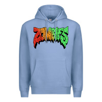 Colony Blue vintage  flatbush Premium Hoodie - artisFamous