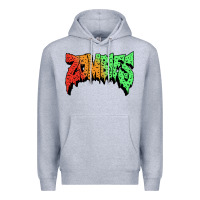 Heather Grey vintage  flatbush Premium Hoodie - artisFamous