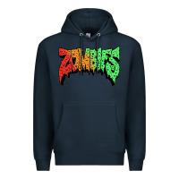 Navy vintage  flatbush Premium Hoodie - artisFamous