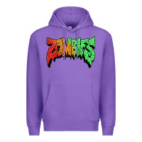 Purple vintage  flatbush Premium Hoodie - artisFamous