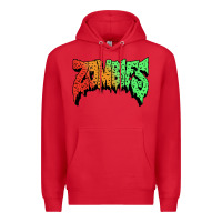 Red vintage  flatbush Premium Hoodie - artisFamous