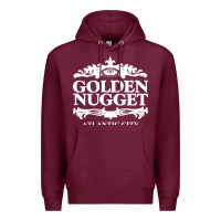 Burgundy atlantic city golden nugget Premium Hoodie - artisFamous
