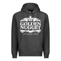 Charcoal Heather atlantic city golden nugget Premium Hoodie - artisFamous