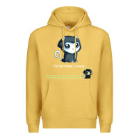 Antique Gold i'm harmless, i swear Premium Hoodie - artisFamous