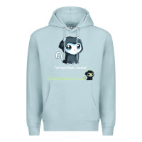 Blue Mist i'm harmless, i swear Premium Hoodie - artisFamous