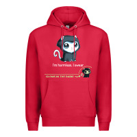 Cardinal i'm harmless, i swear Premium Hoodie - artisFamous