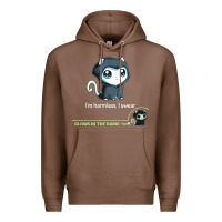 Chestnut i'm harmless, i swear Premium Hoodie - artisFamous