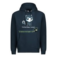Navy i'm harmless, i swear Premium Hoodie - artisFamous