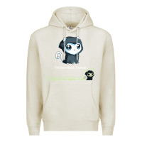 Oatmeal Heather i'm harmless, i swear Premium Hoodie - artisFamous