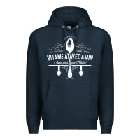 Navy vitameatavegamin Premium Hoodie - artisFamous