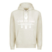 Oatmeal Heather vitameatavegamin Premium Hoodie - artisFamous