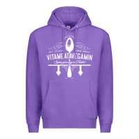 Purple vitameatavegamin Premium Hoodie - artisFamous