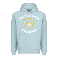 Blue Mist california strong Premium Hoodie - artisFamous