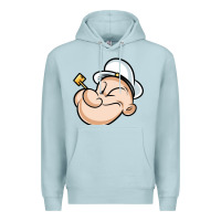 Blue Mist The Sailor Popeye Premium Hoodie - artisFamous